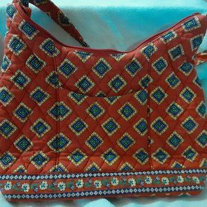 Colorful Print Shoulder Bag